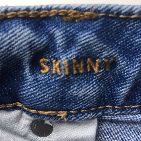 American eagle white washed skinny jeans - Picture 2 of 4